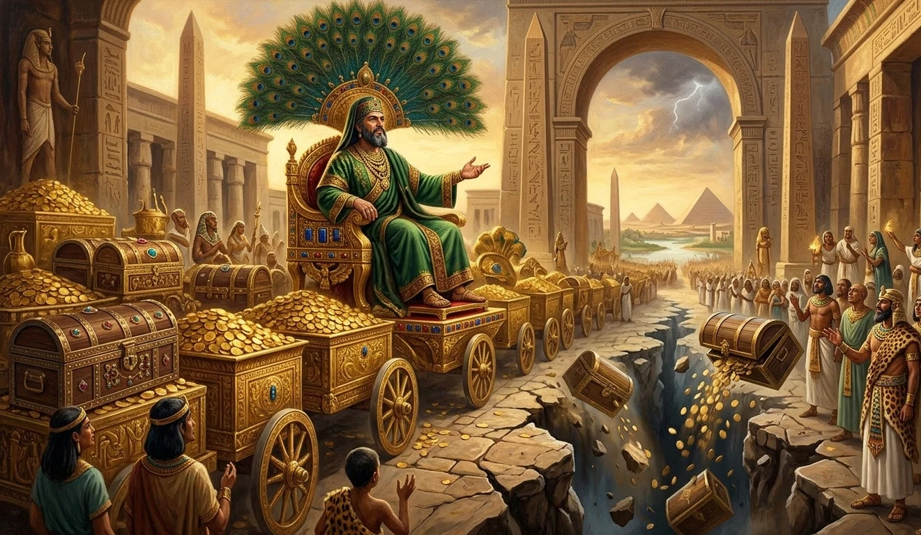 image about قصة قارون ولماذا خسف الله به الأرض؟ العبرة التي يجب أن يعرفها الجميع