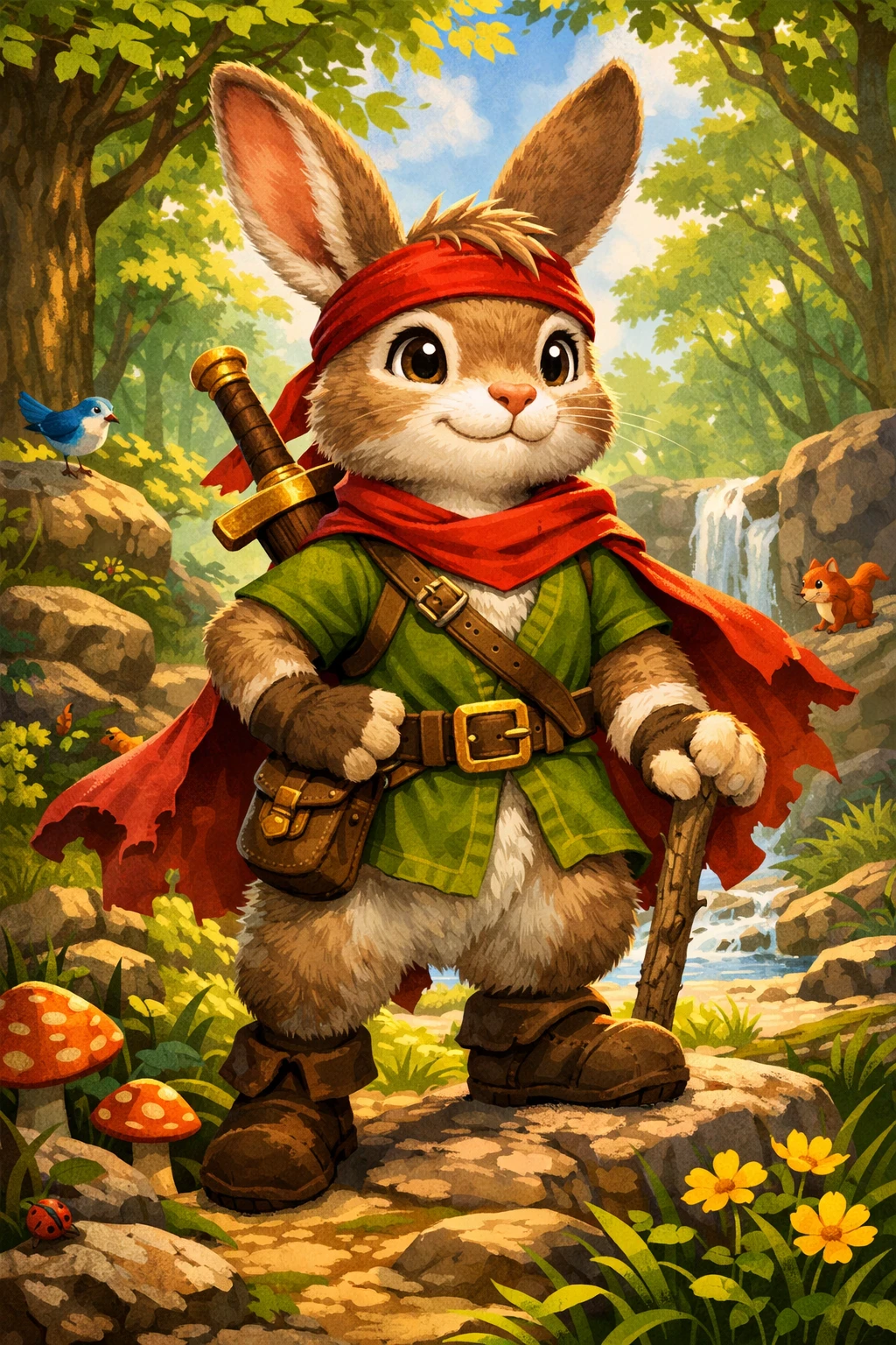 image about  مغامرة الأرنب رامي في الغابة الكبيرة