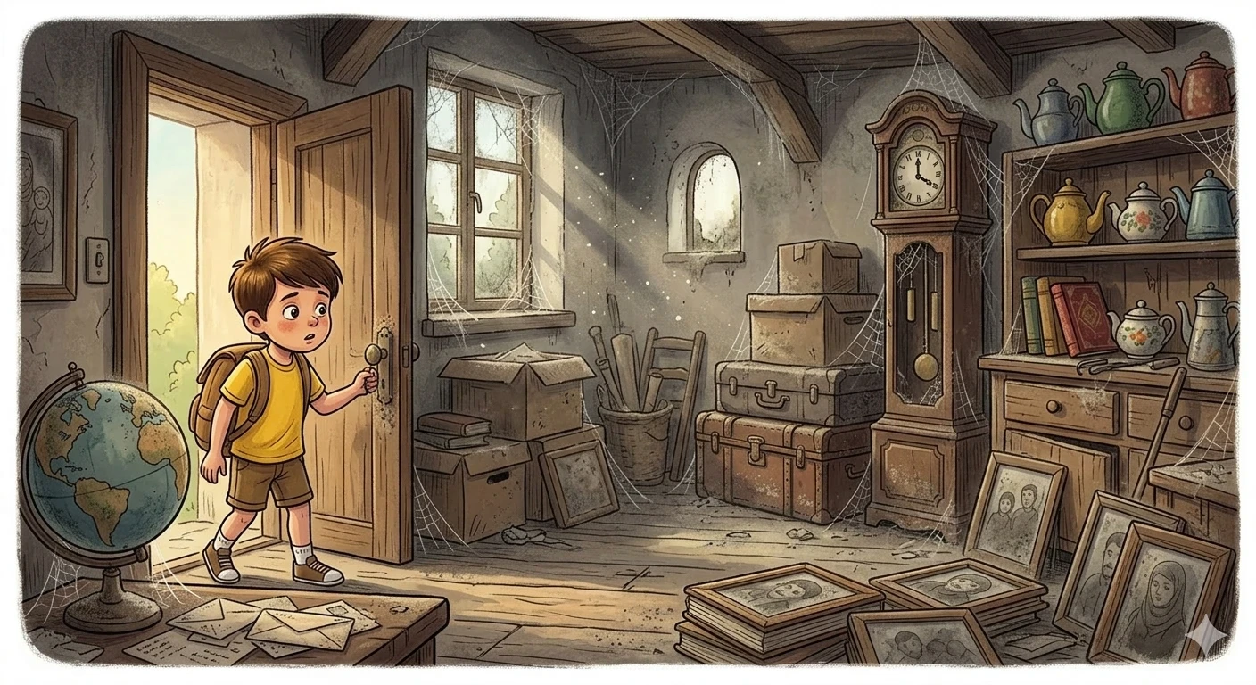 image about سرّ الصندوق القديم 🎁