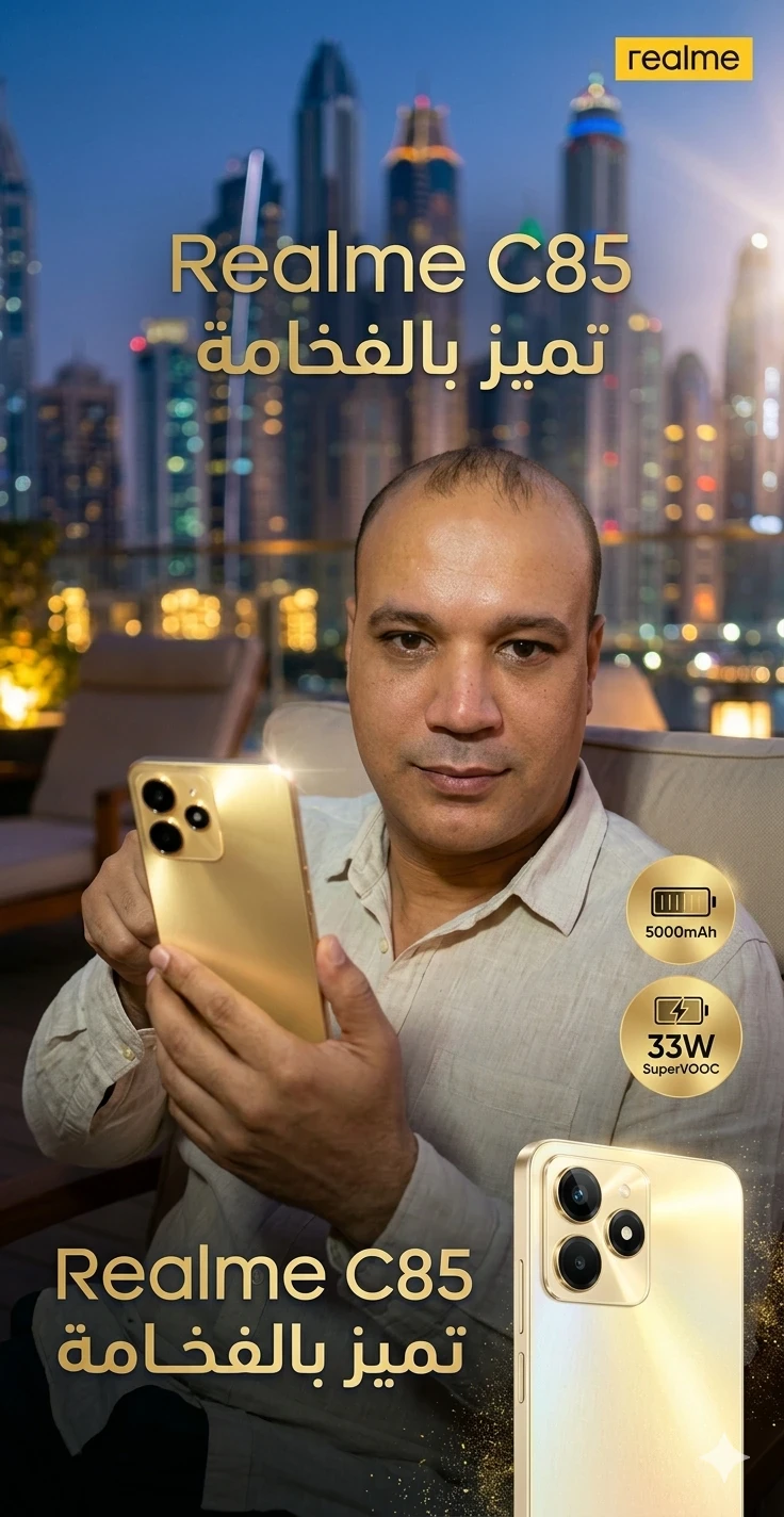 image about مراجعة Realme C85: هل يسيطر على الفئة الاقتصادية