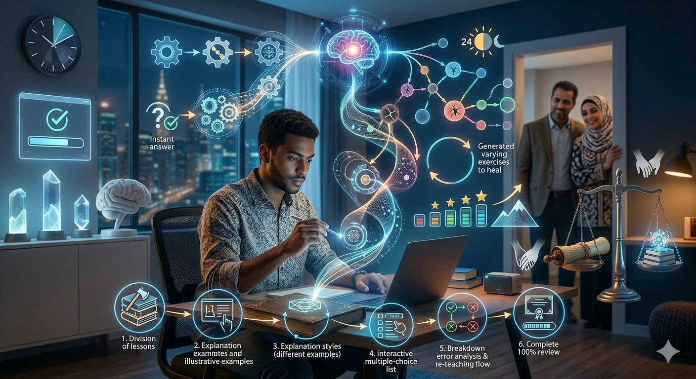 image about كيف تذاكر بالذكاء الاصطناعي وتستغني عن الدروس الخصوصية نهائيًا في 2026؟