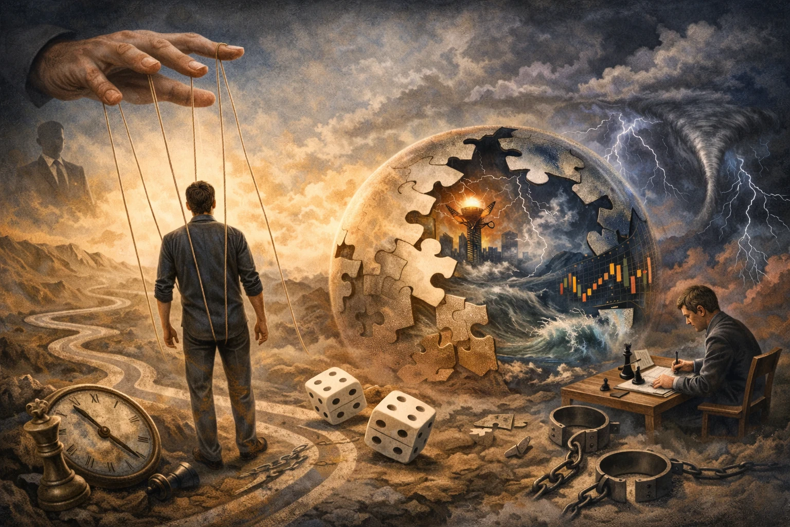 image about وهم السيطرة: لماذا نعتقد أننا نتحكم في حياتنا أكثر مما نفعل؟