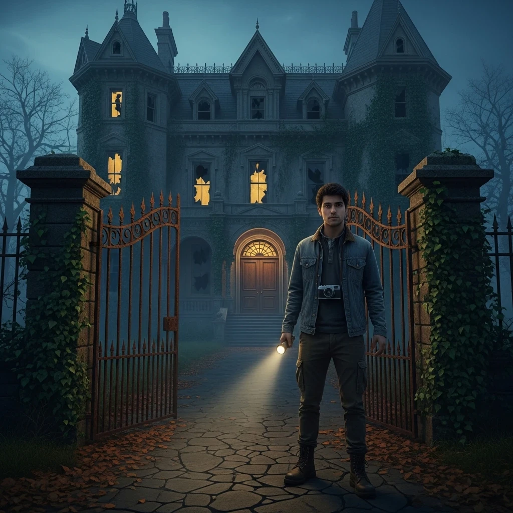 image about  البيت المهجور في نهاية الطريق