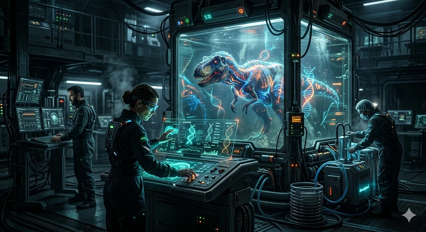 image about أخطر تجربة في التاريخ! إعادة كائنات منقرضة تثير الرعب 🧬🔥