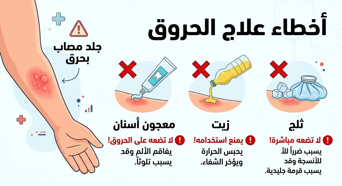 image about في ثواني ممكن تنقذ جلدك: دليلك للتعامل مع الحروق
