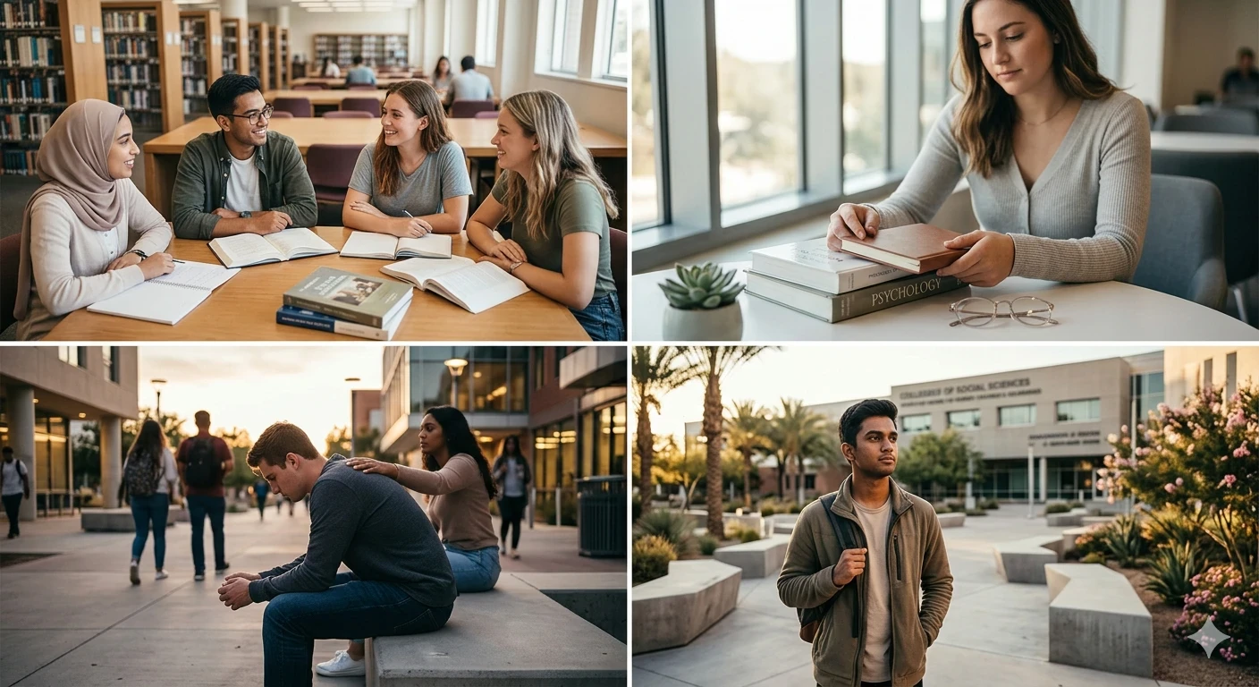 image about الصحة النفسية لطلبة الجامعات: دليل شامل للتحديات، الأهمية، واستراتيجيات النجاح الأكاديمي