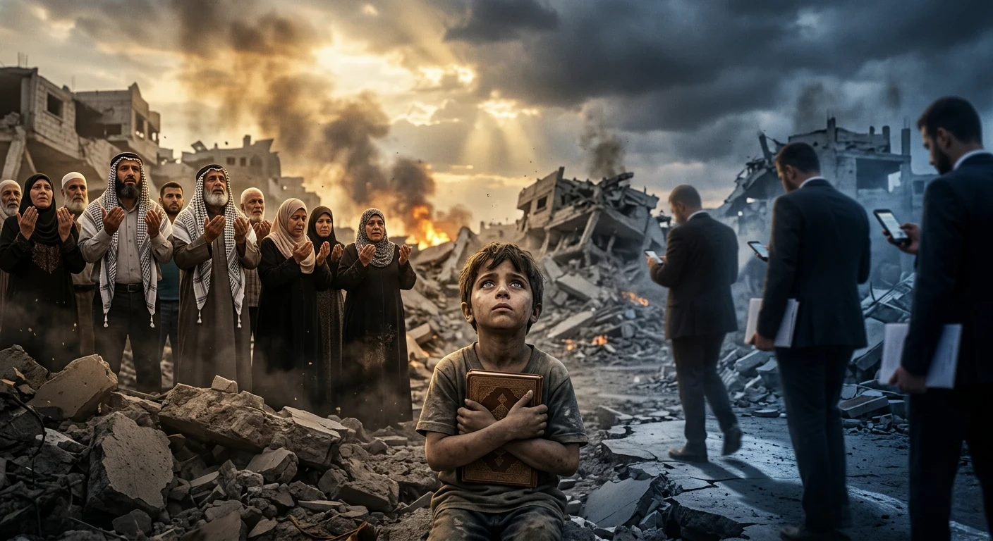 image about   غزة كاشفة الوجوه: مَن أنت حين تحترق الأمة؟  