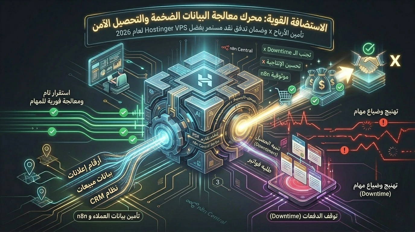 image about أتمتة التقارير وتحليل البيانات: كيف تبني نظاماً يجمع أرقام شركتك تلقائياً بـ n8n؟