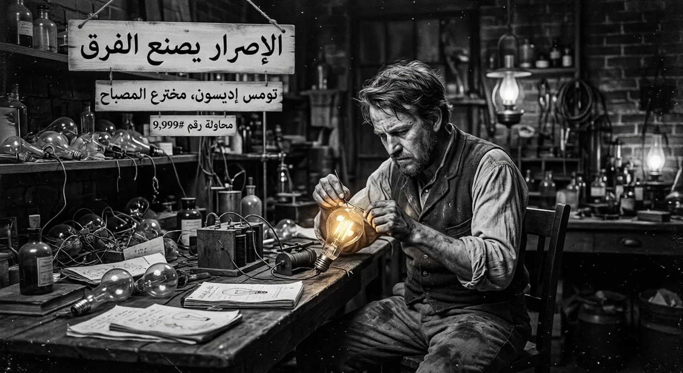 image about قصة توماس إديسون: الفشل الذي صنع أعظم مخترع في التاريخ
