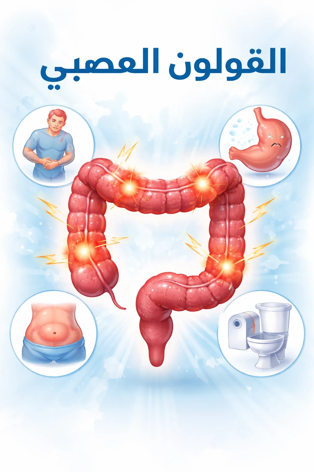 image about 🔥 لماذا تعاني من القولون العصبي؟ اكتشف الأسباب الخفية والأعراض الصامتة وأقوى طرق العلاج والوقاية التي ستغيّر حياتك