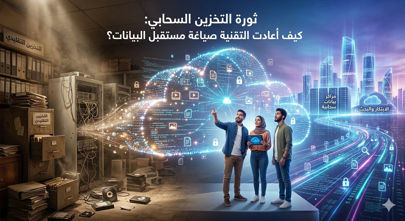 image about ثورة التخزين السحابي: كيف أعادت التقنية صياغة مستقبل البيانات؟