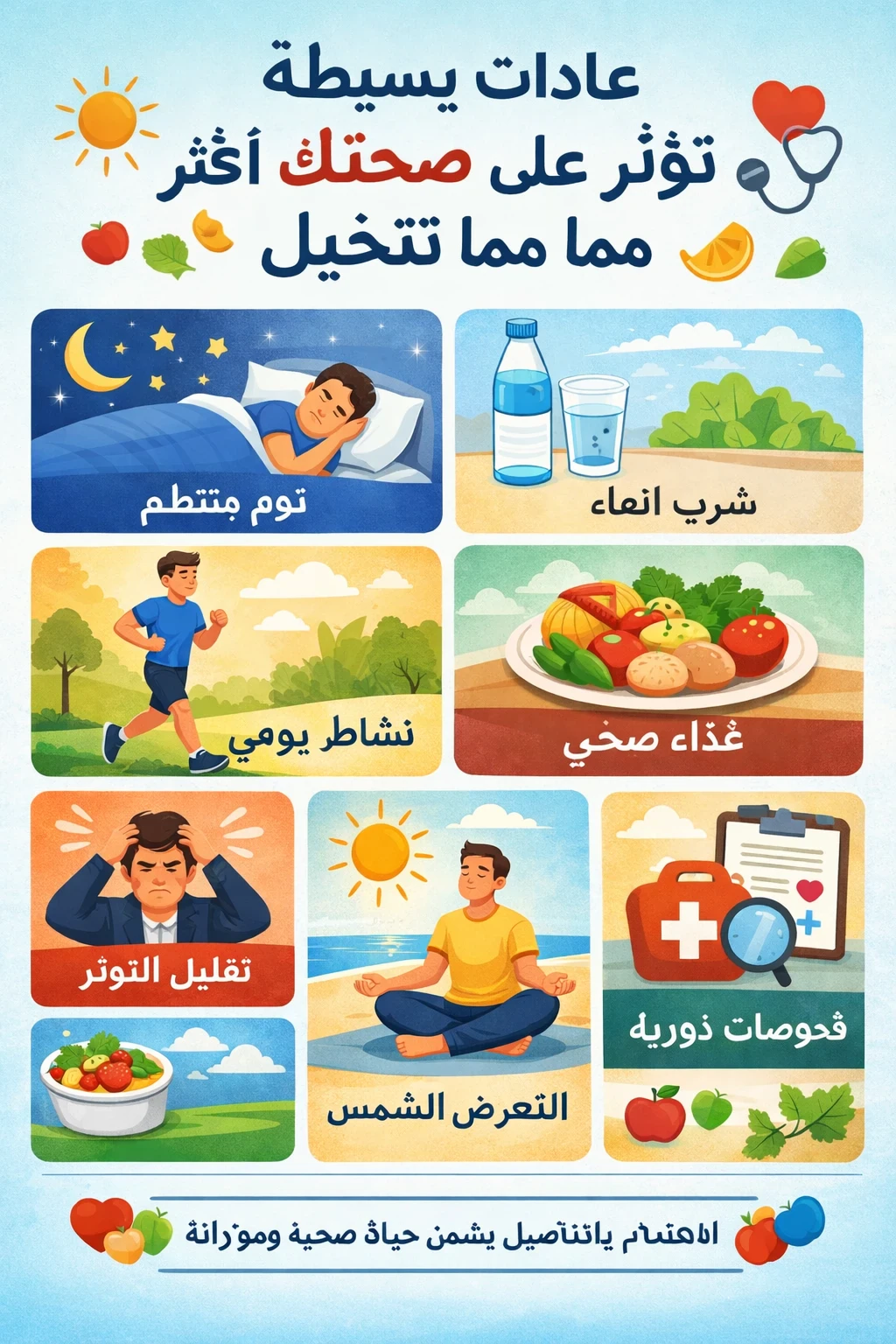 image about عادات يومية تبدو بسيطة لكنها تؤثر على صحتك أكثر مما تتخيل