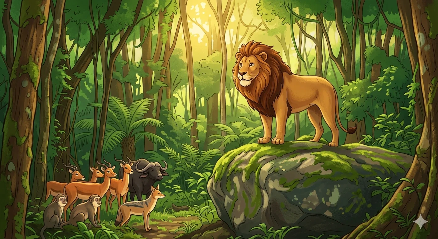 image about النمر والأسد… من عداوة إلى صداقة