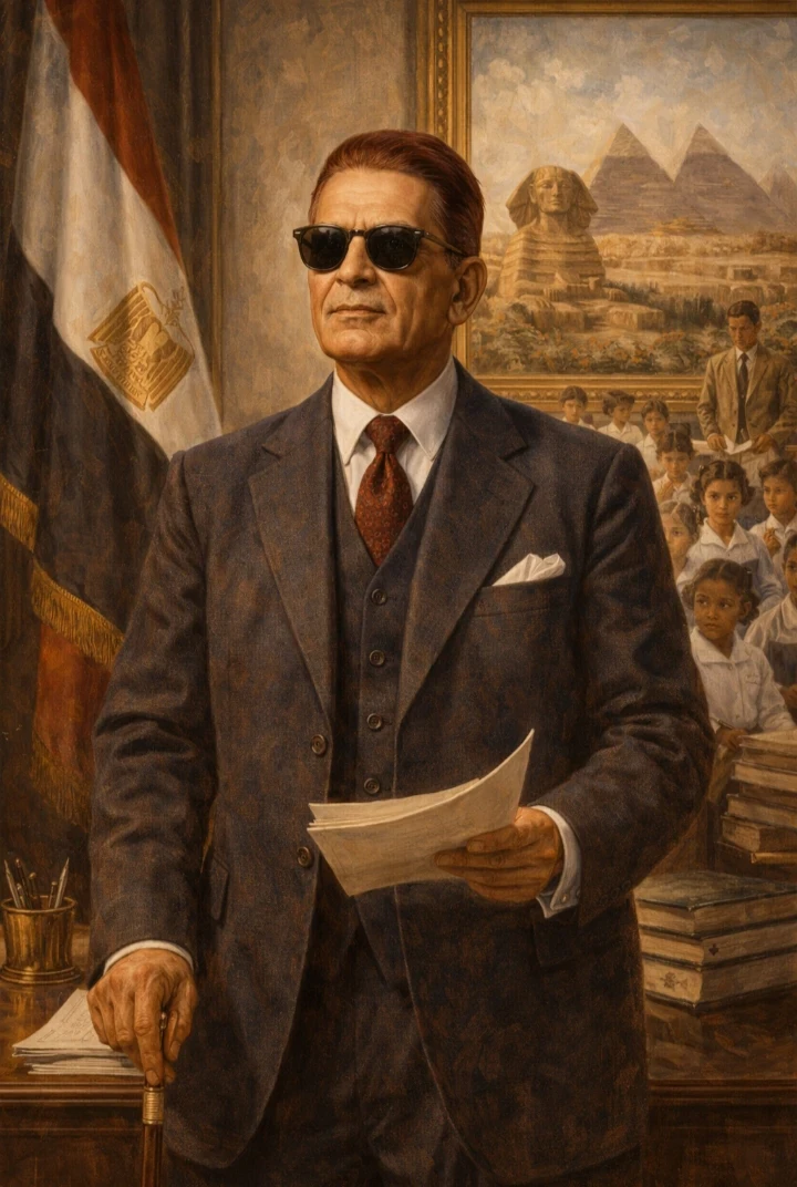 image about طه حسين: عميد الأدب العربي ورائد التنوير في العصر الحديث