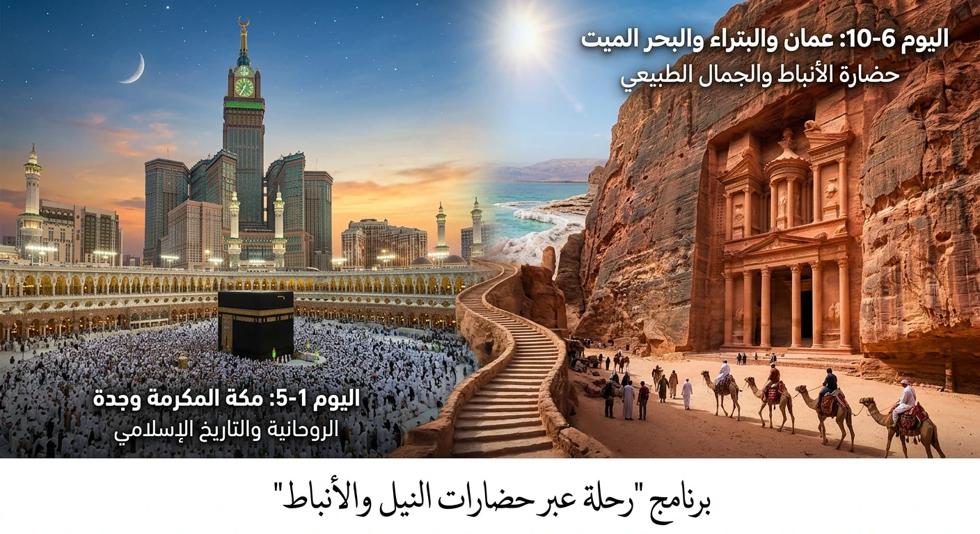 image about دليل السياحة العربية 2026: استكشاف أعظم 100 وجهة تجمع بين التاريخ، الطبيعة، والروحانية