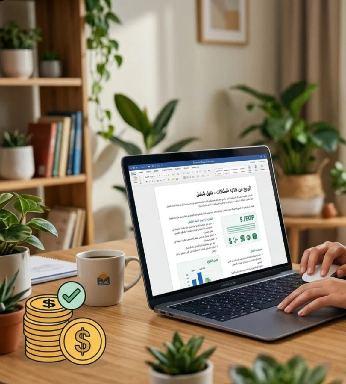 image about كيف تربح من كتابة مقالات علمية حتى لو طالب؟ (دليل 2026 لبناء دخل حقيقي من العلم)