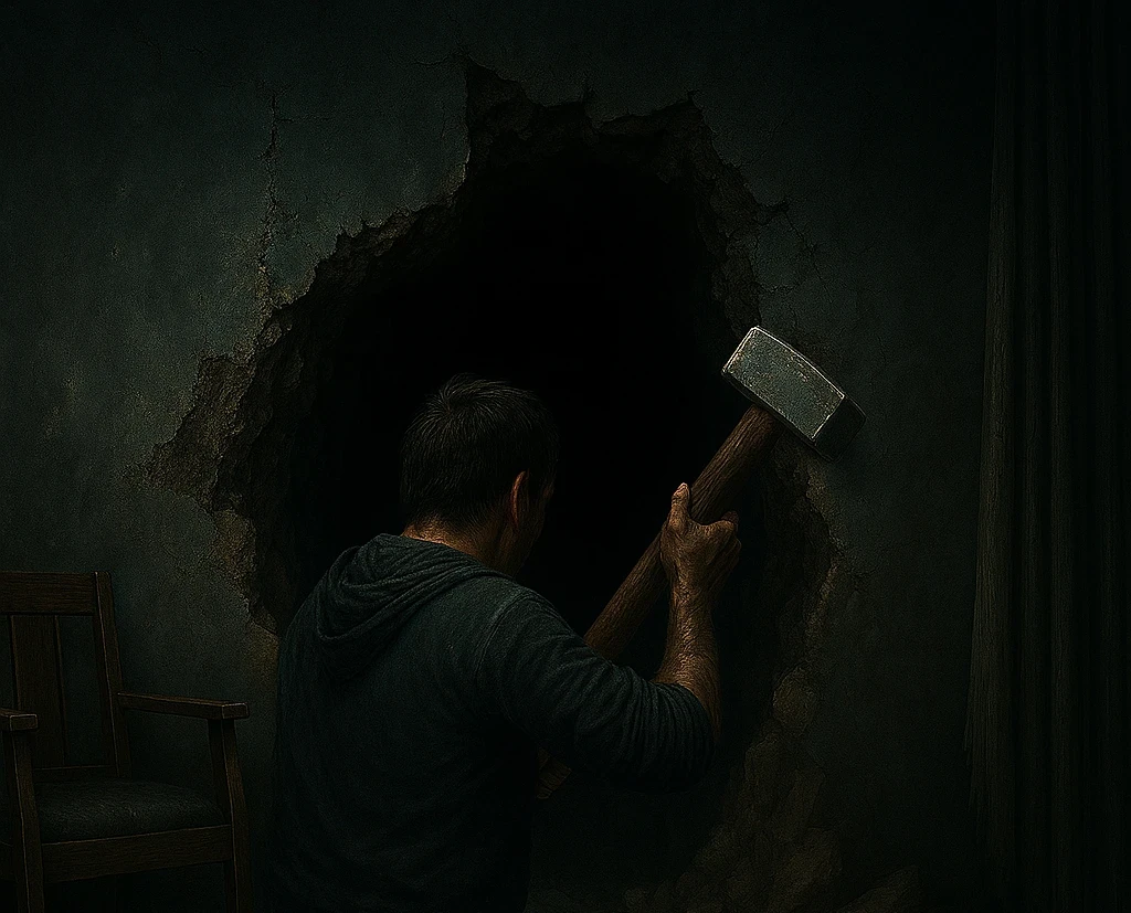 image about همسات خلف الجدار