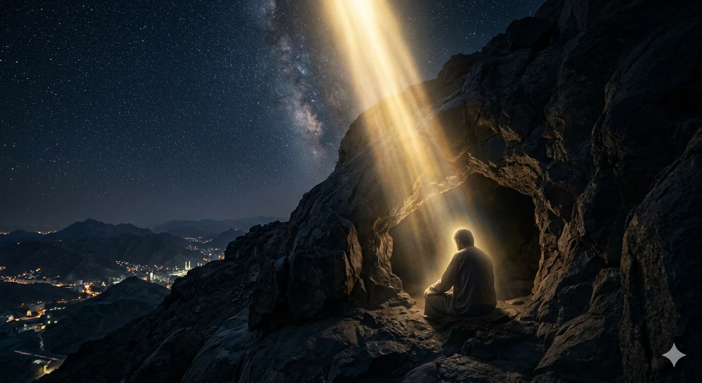 image about نورٌ في ظلام مكة