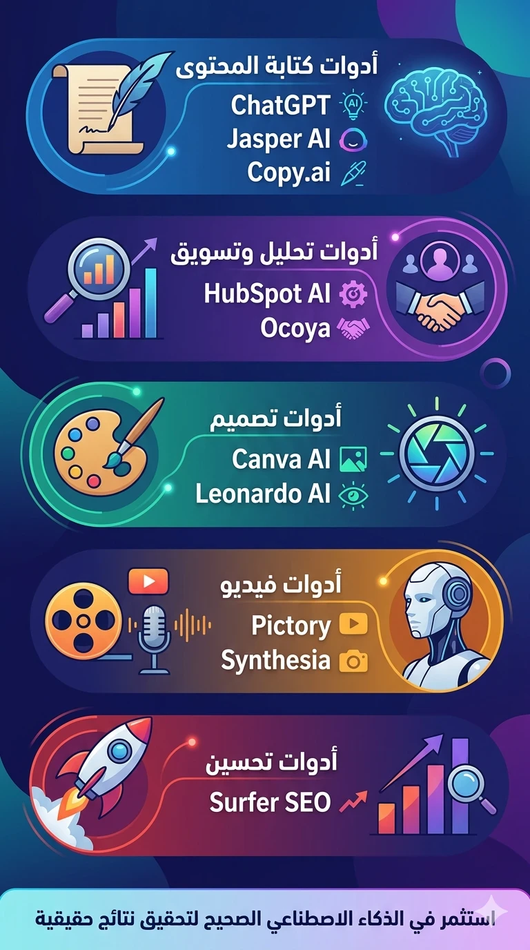 image about ازاي تستخدم الذكاء الاصطناعي للترويج لشغلك وتستغني نهائيًا عن أي مروج بشري في 2026؟