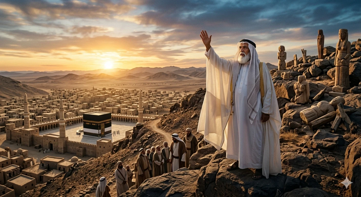 image about رحلة النور: دعوة النبي محمد ﷺ من السرية إلى العالمية