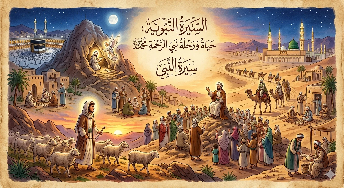 image about السيرة النبوية.. ملحمة البناء الإنساني ومنارة الهدى الخالدة