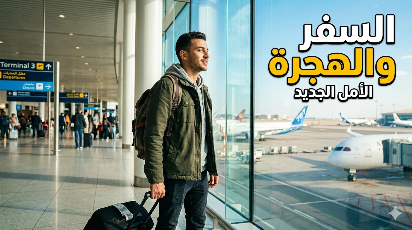 image about ازاي تسافر بره مصر في 2026 بدون خبرة؟ دليلك الكامل للهجرة بخطوات بسيطة