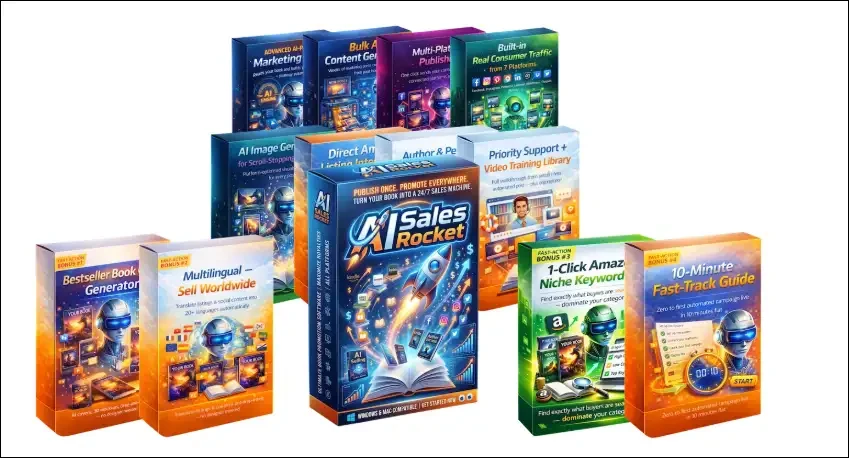 image about مراجعة أداة Book Sales Rocket 2026: الدليل الشامل لتصدر نتائج Amazon KDP وتحويل كتبك إلى أصول مدرة للدخل