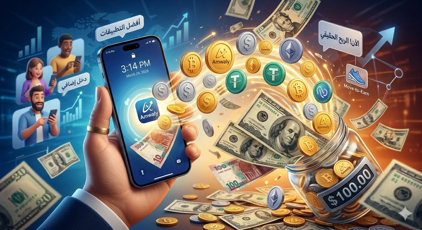 image about أفضل 5 تطبيقات صادقة للربح من الهاتف 2026 | دليل المبتدئين لجمع أول 100 دولار