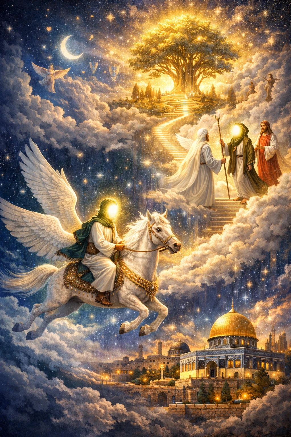 image about رحلة الإسراء والمعراج: أعظم معجزة في التاريخ الإسلامي بين الأرض والسماء