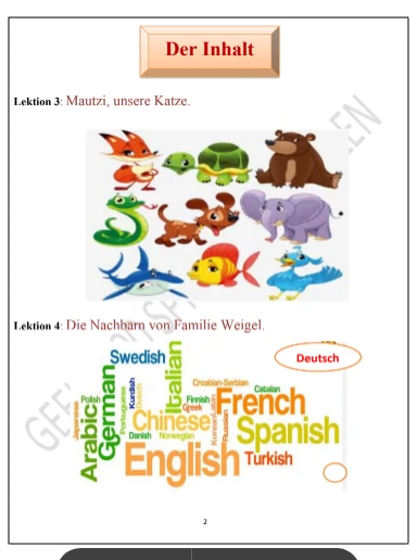 image about تحميل مذكرة اللغة الألمانية للصف الرابع الابتدائي الترم الثاني   2026 PDF شرح مبسط وتدريبات كاملة