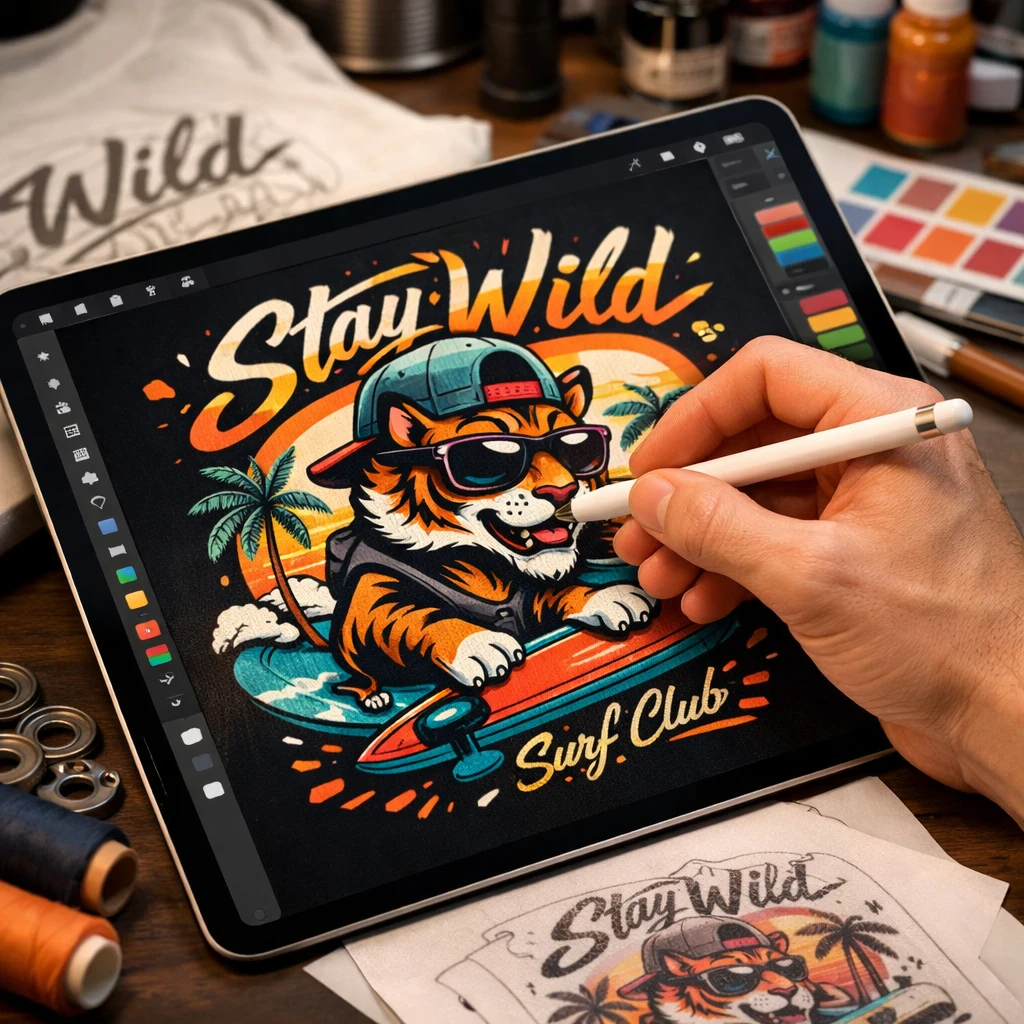 image about الربح من تصميم التيشرتات: الدليل الشامل لبدء مشروع ناجح بدون رأس مال (2026)