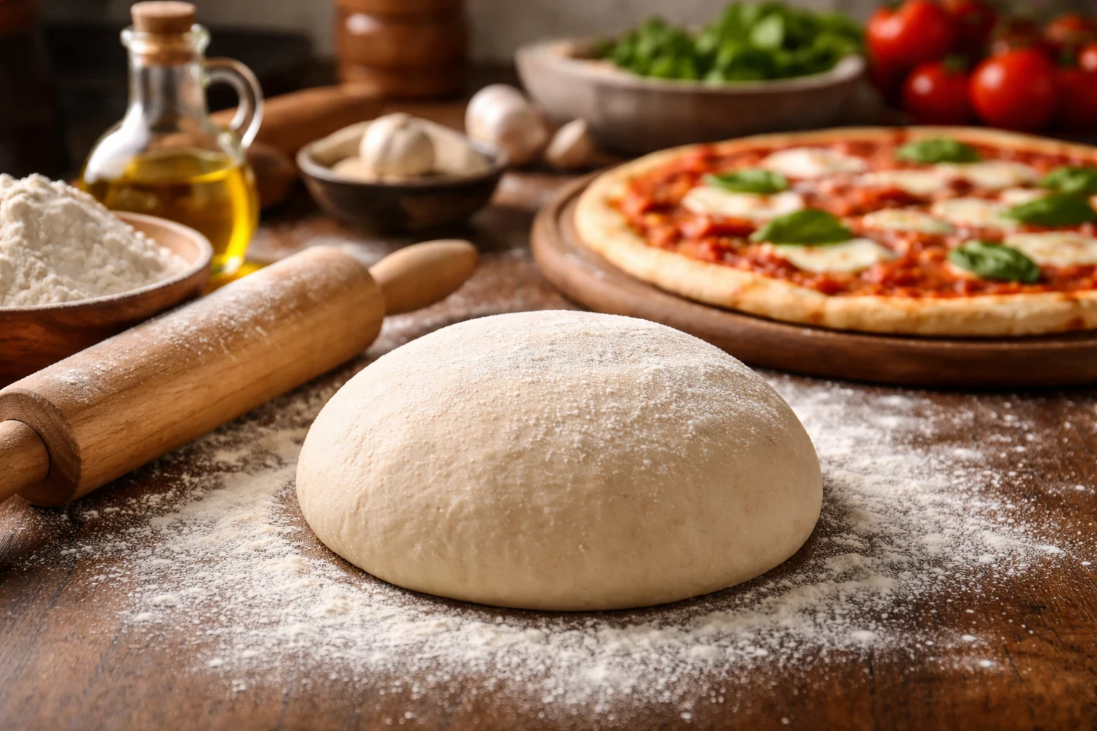 image about طريقة عمل عجينة البيتزا في المنزل بخطوات سهلة ونتيجة مثل المطاعم