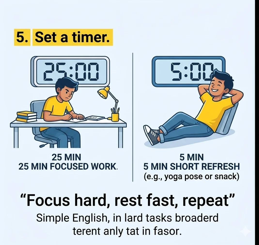 image about How to Stop Being Lazy