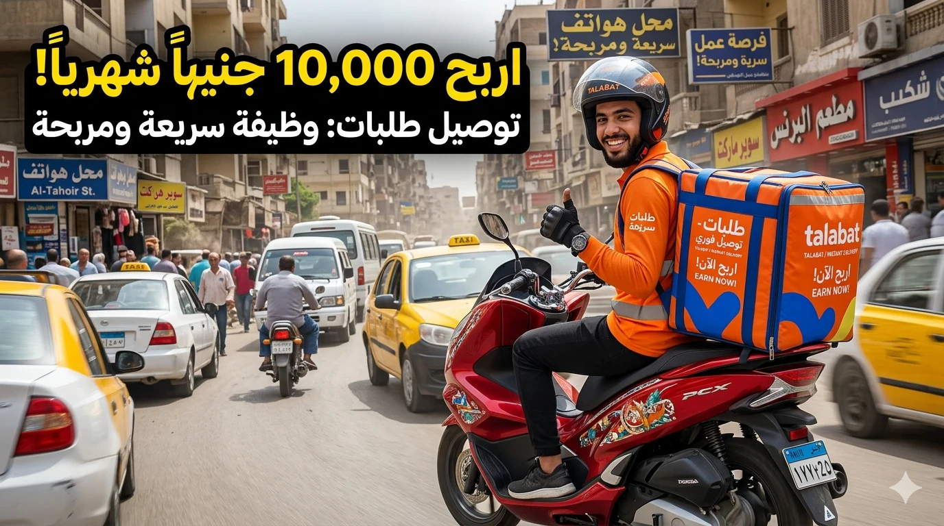 image about 🚀 فرصة ذهبية: شركة طلبات تعلن عن وظائف سائقين برواتب مجزية!