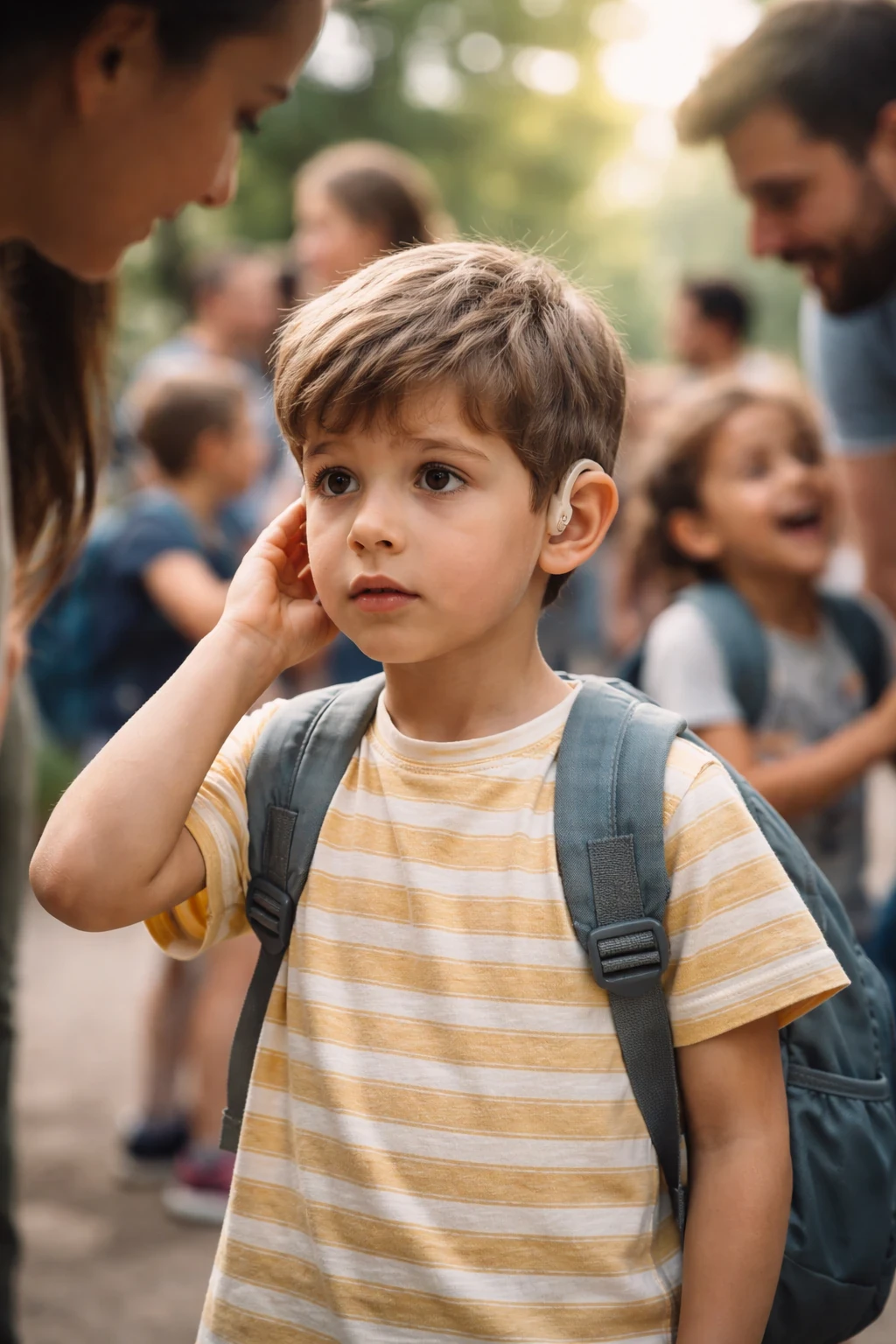 image about لهذا السبب فقد الطفل السمع