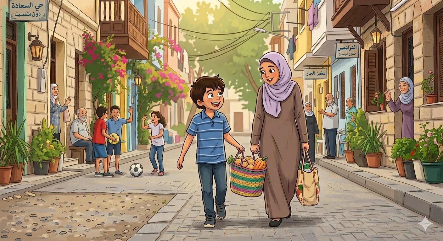 image about 🌙 مصباح الشارع الأخير 💡