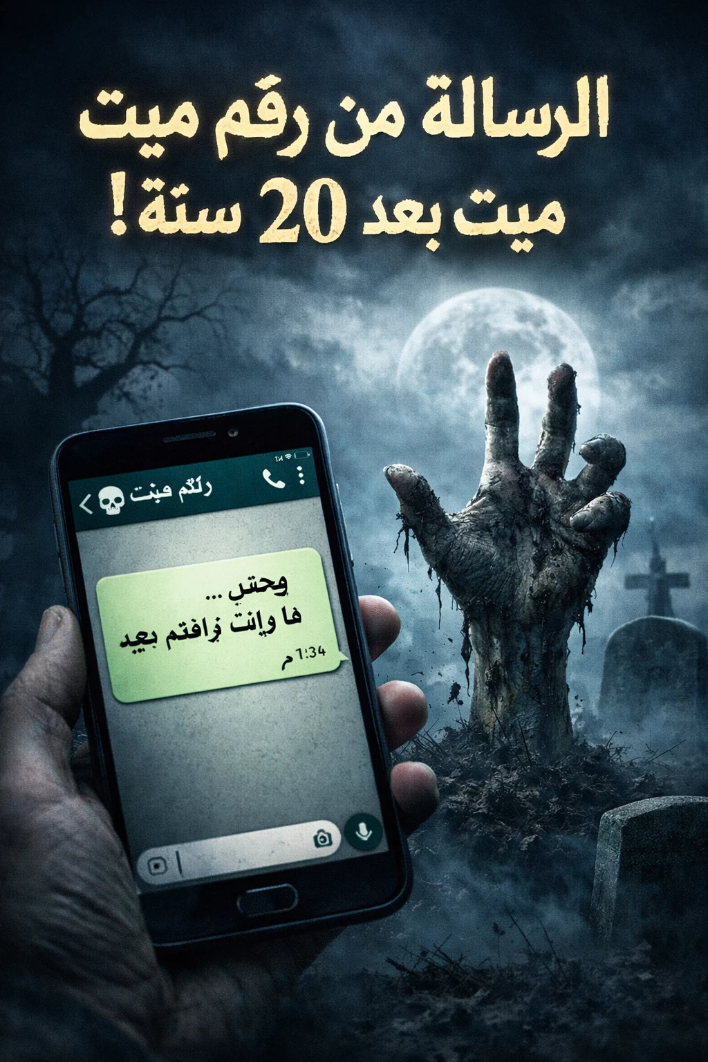 image about الرسالة اللي وصلت بعد 20 سنة… من رقم ميت!