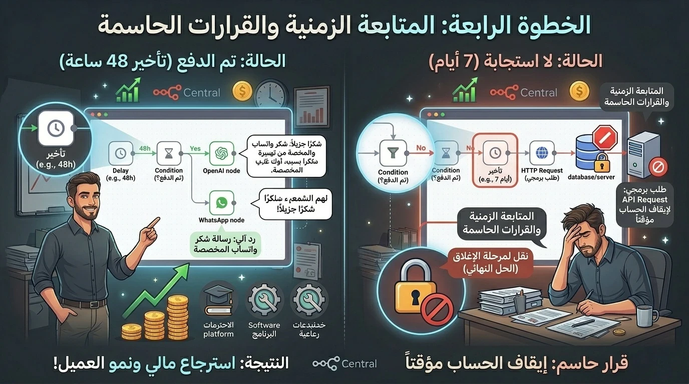 image about كيف تنقذ أرباح شركتك الضائعة؟ أتمتة استرجاع المدفوعات المرفوضة بـ n8n
