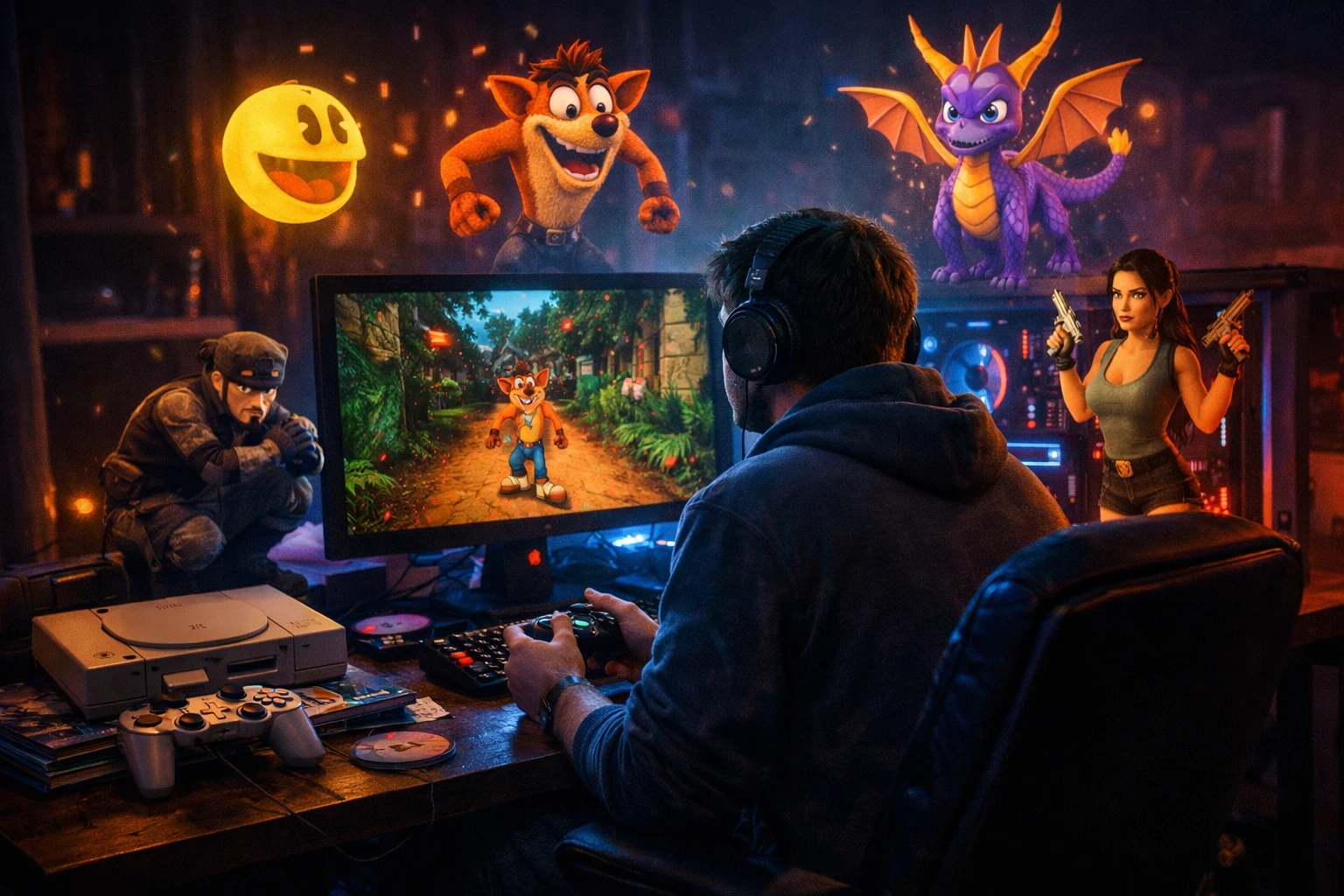 image about 🚀 رحلة إلى الماضي: كيف تستمتع بألعاب البلايستيشن القديمة على الكمبيوتر بجودة خرافية!