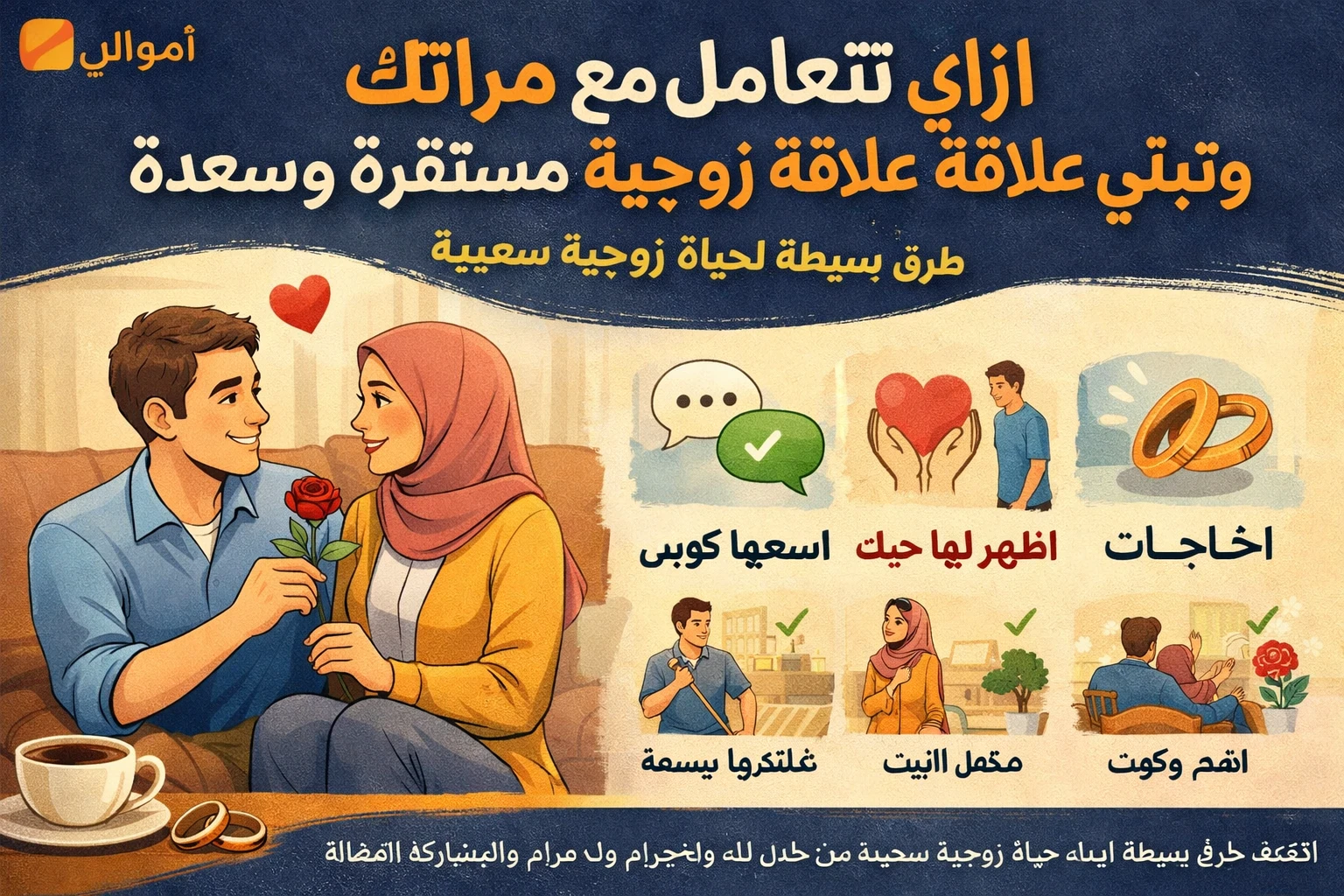 image about ازاي تتعامل مع المدام 