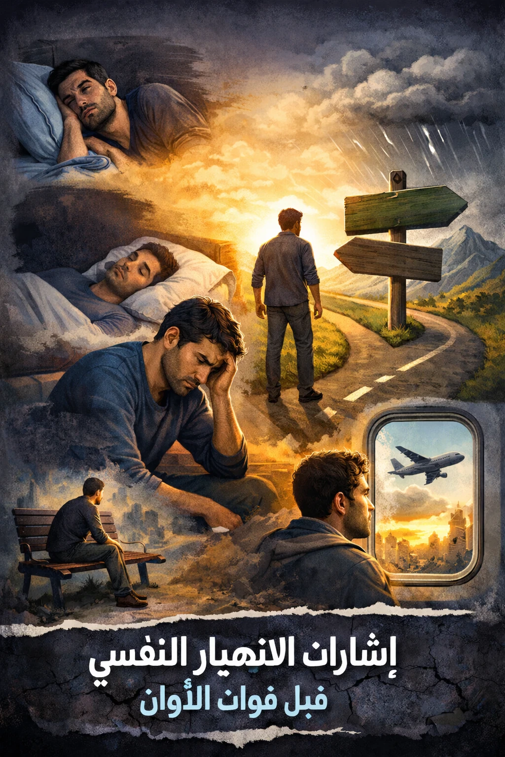 image about ٦ علامات تدل على أنك بحاجة لتغيير حياتك فورًا تعرف على أهم إشارات الانهيار النفسي قبل فوات الأوان