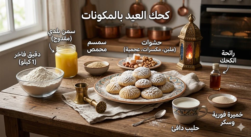 image about بيت الكحك: يعطي شعوراً بالدفء والوصفات المنزلية.