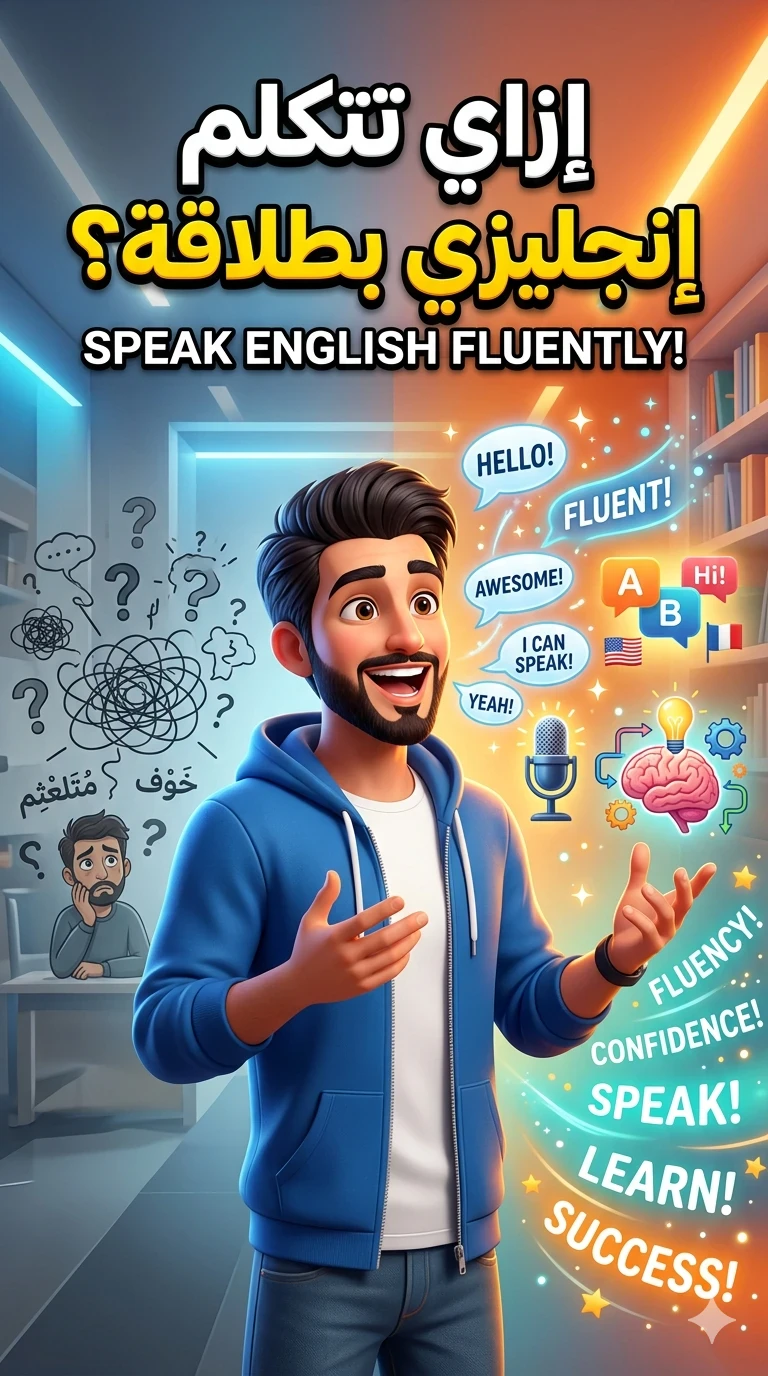 image about أفضل الطرق لتعلًم اللغة الأنجليزية ......  ازاي توصل للطلاقة في الأنجليزية مهما كان مستواك 