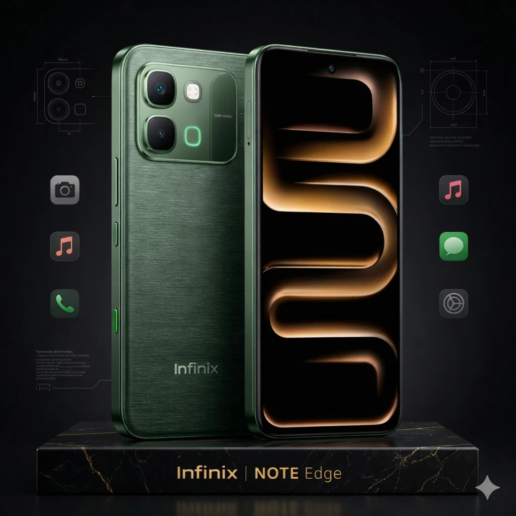 image about مراجعة Infinix Note Edge — هاتف نحيف ببطارية عملاقة وسعر منافس