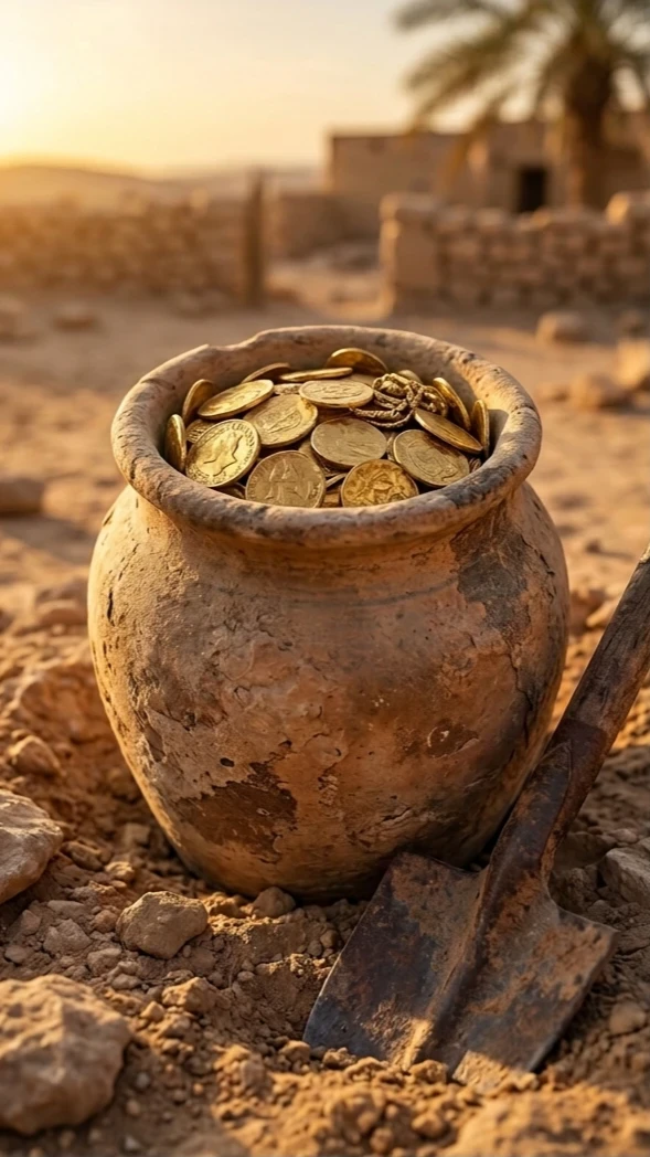 image about قصة صاحب الجرة الذهبية: درس خالد في الأمانة والورع