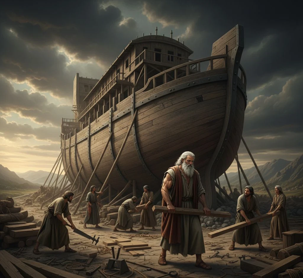 image about سفينة النجاة: قصة نوح عليه السلام والطوفان العظيم