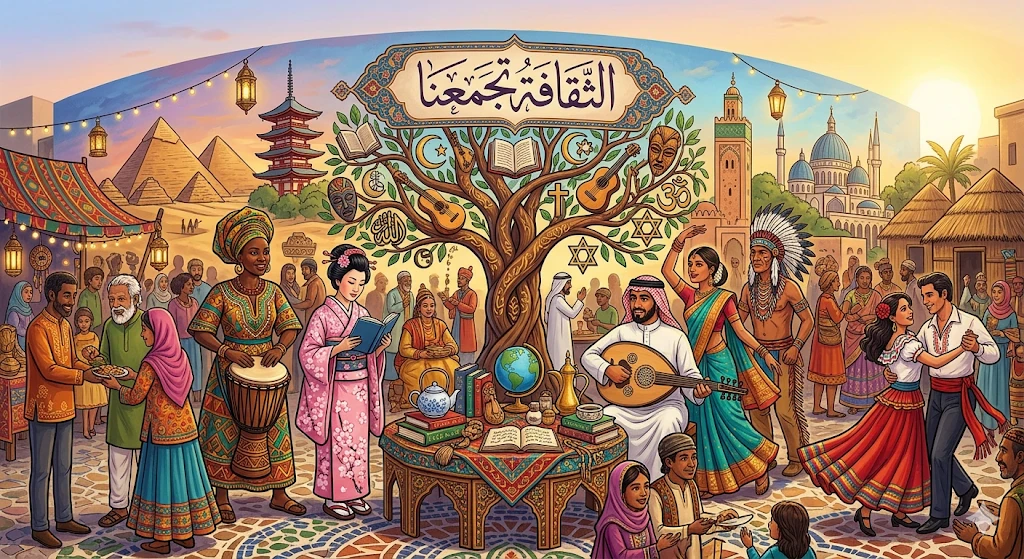 image about الثقافة: المرآة العاكسة لروح الشعوب وجسر التواصل الإنساني