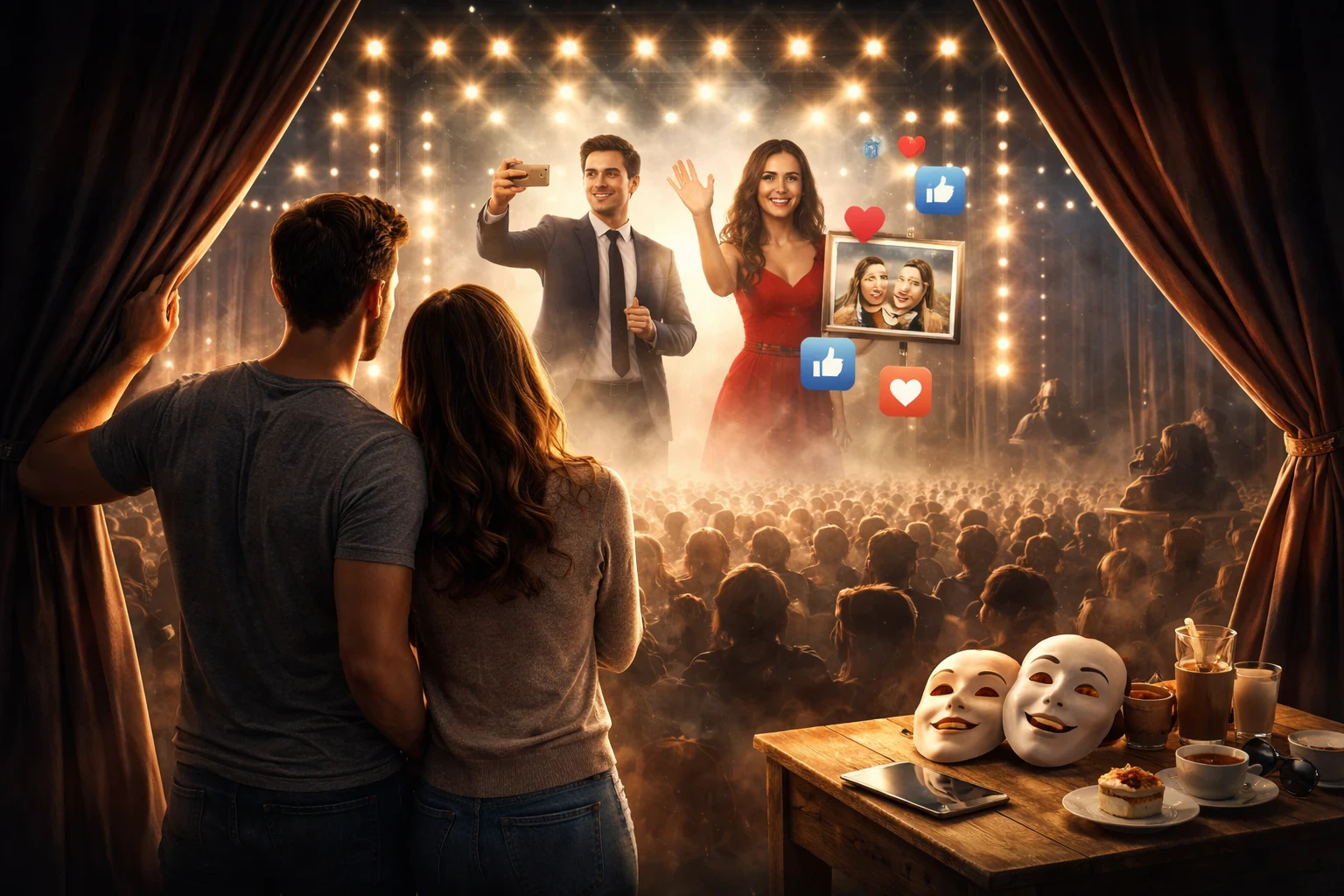 image about بين الأصالة والتمثيل: هل نعيش كما نحن أم كما يجب أن نبدو؟