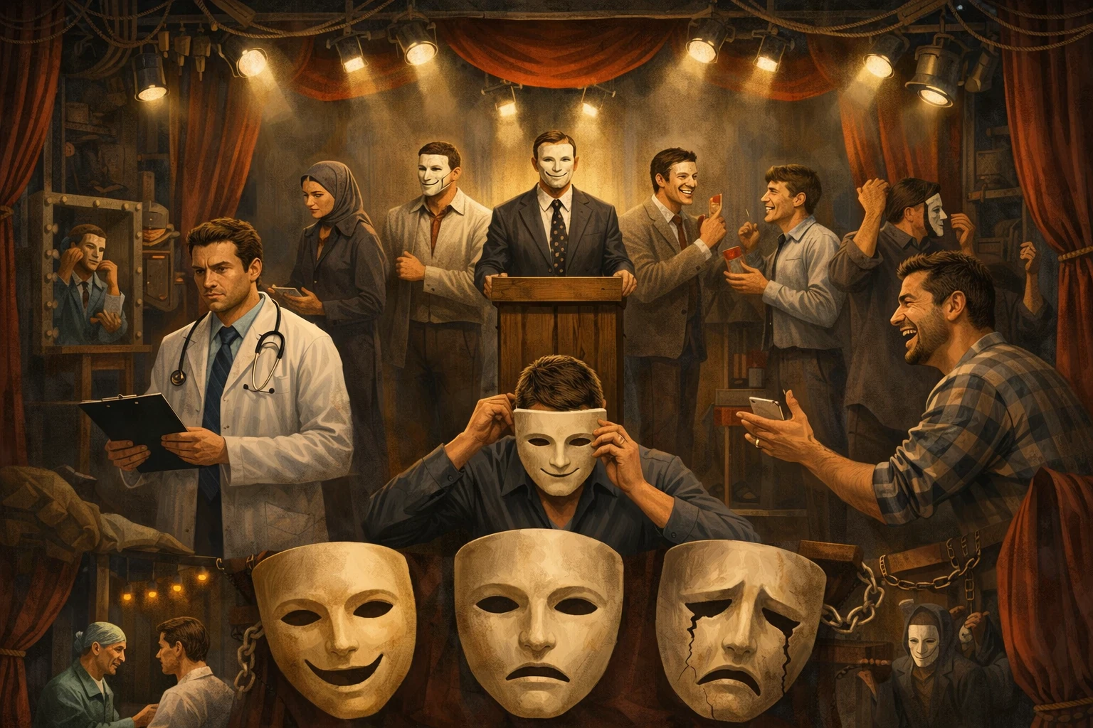 image about بين الأصالة والتمثيل: هل نعيش كما نحن أم كما يجب أن نبدو؟