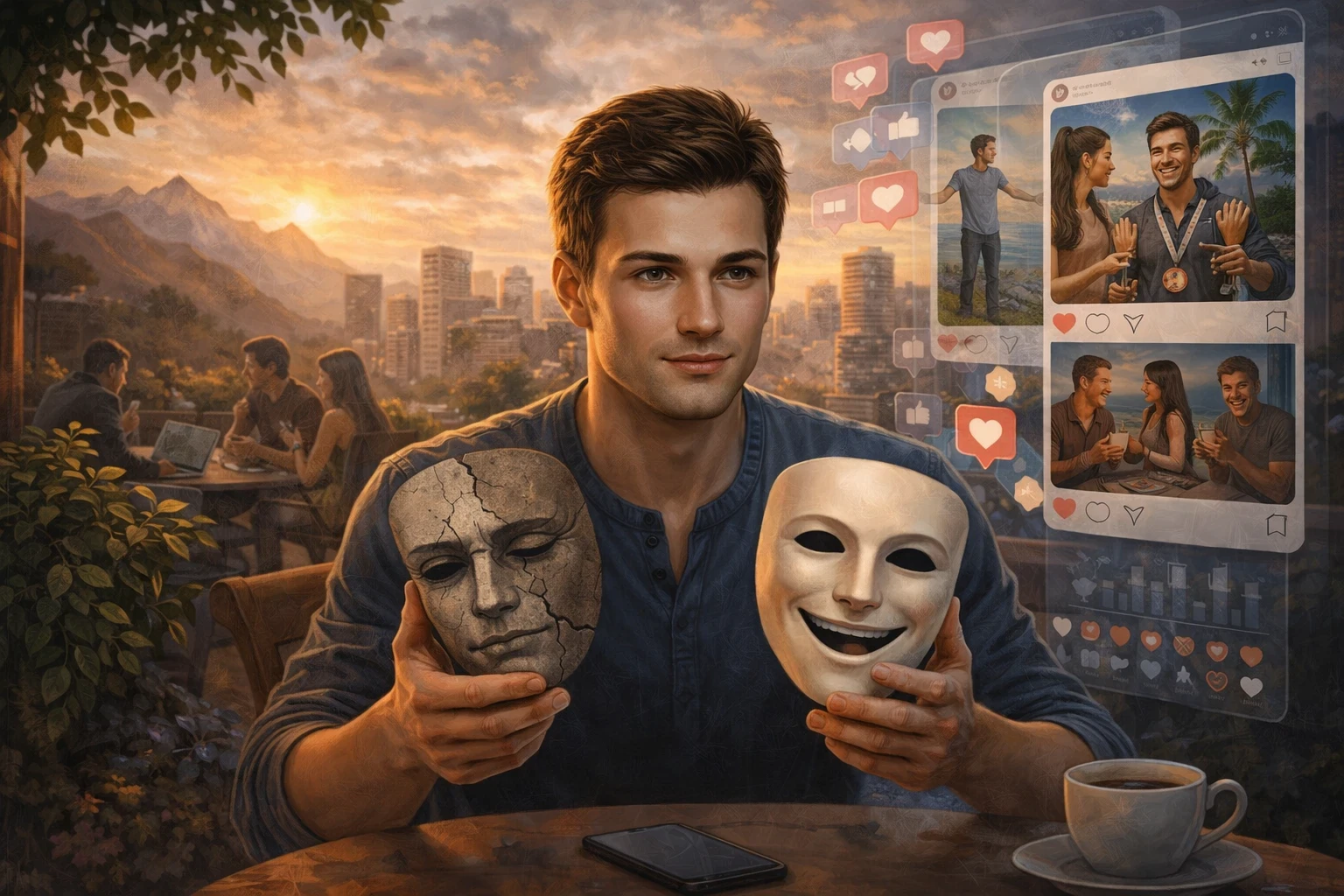 image about بين الأصالة والتمثيل: هل نعيش كما نحن أم كما يجب أن نبدو؟